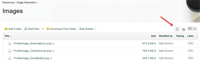 File Manager - Folders