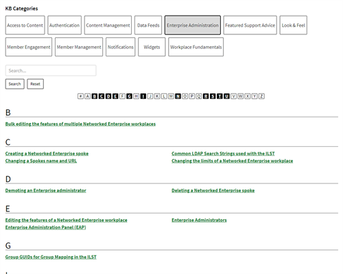 The Search By Label Enhancement with Wiki Filters enabled.